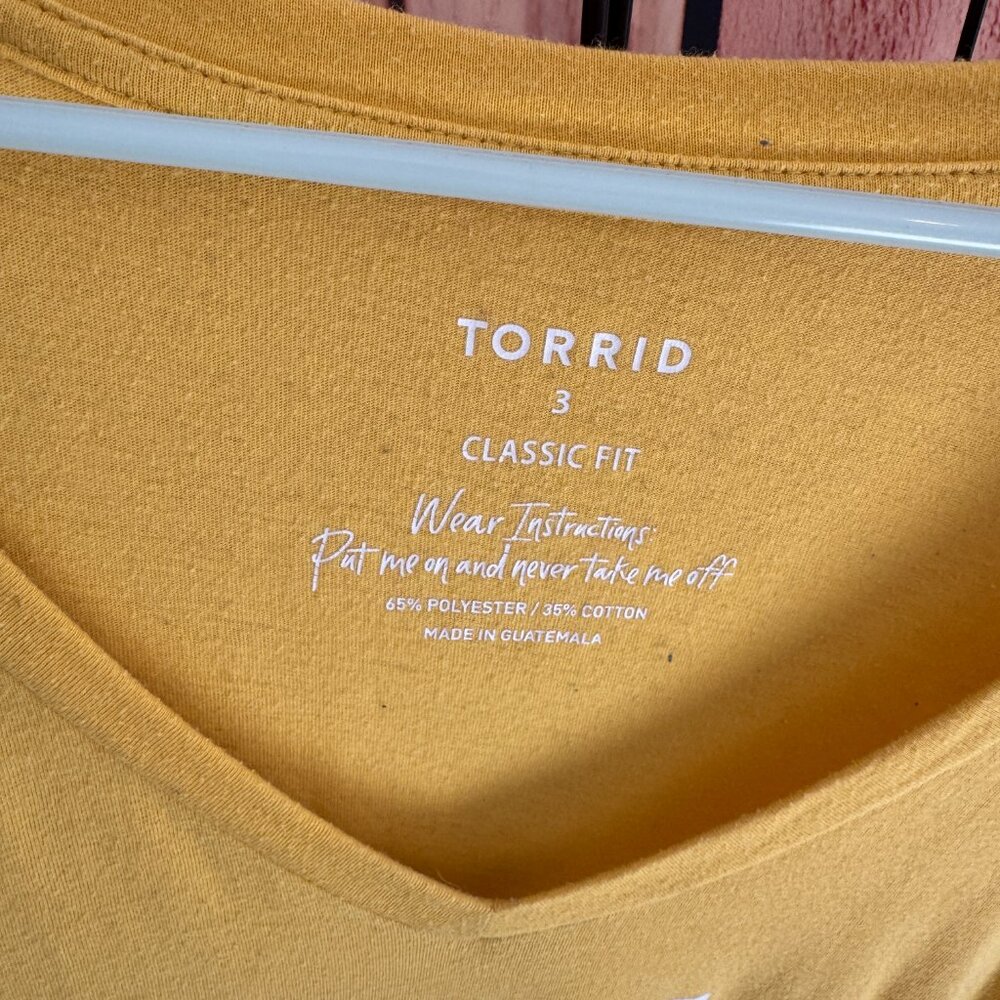 Torrid - Graphic Tee - Humble With A Hint Of Sarc… - image 4